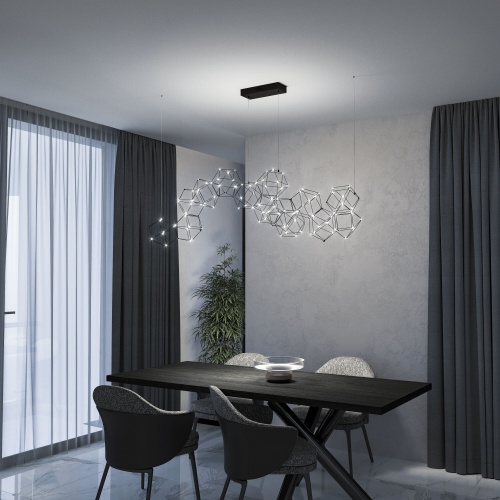 Подвесной светильник Eurosvet 90168/14 черный жемчуг