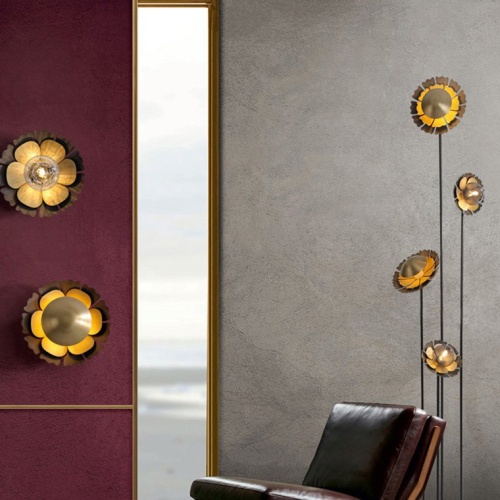 Торшер Camellia Fl Чёрный от Imperiumloft 140590-26