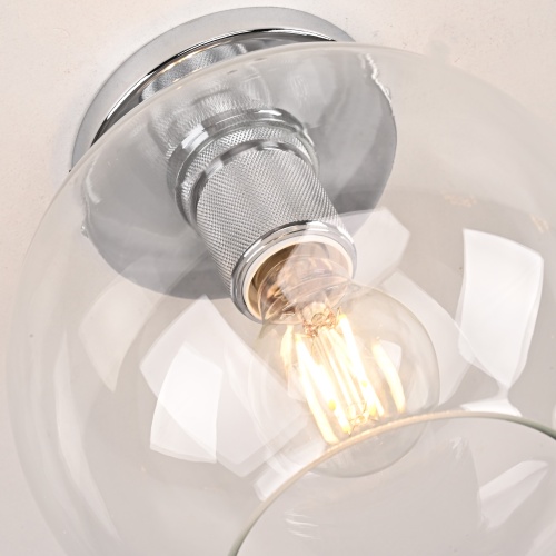 Потолочный Светильник Rh Utilitaire Globe Shade Flushmount от Imperiumloft 123674-22