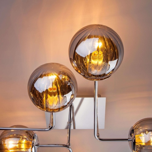 Потолочный светильник хром Eurosvet 30140/6