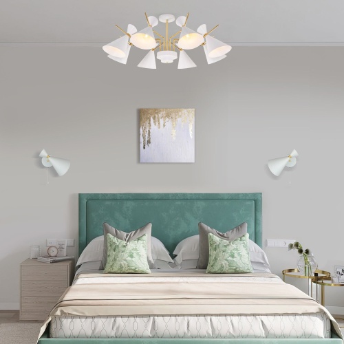 Потолочный светильник Eurosvet 70114/8 белый Smart