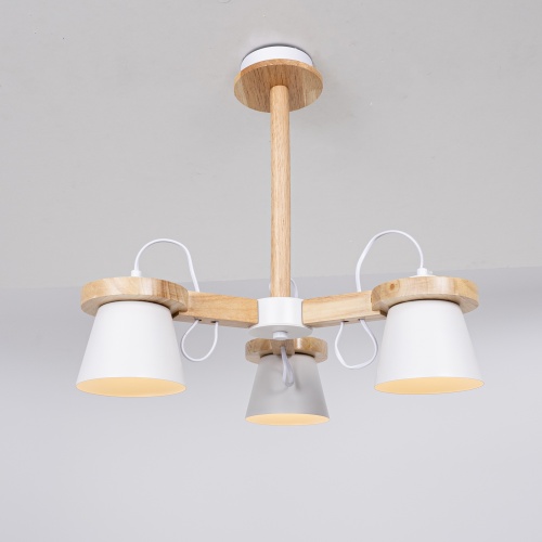 Люстра на штанге NATURA B3 White 178081-26