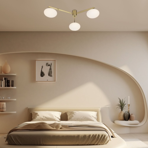 Потолочный светильник Eurosvet 70220/3 латунь