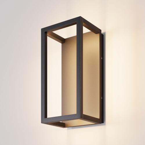 Уличный настенный светильник Outdoor O527WL-L12B3K