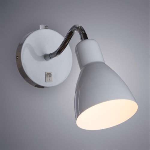 Бра Arte lamp A1408AP-1WH СВЕТИЛЬНИК НАСТЕННЫЙ