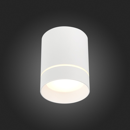 ST115.532.07 Светильник потолочный Белый LED 1*7W 3000K 490Lm Ra&gt;90 120° IP20 D79xH100 170-240V Накладные светильники
