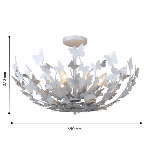 Потолочная люстра Favourite 4736-6C, потолочная люстра, D650xH370, 6xE14x40W, excluded