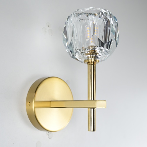 Бра Boule de Cristal Single Sconce Brass 73511-22