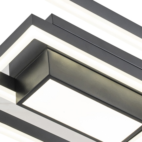 Потолочный светильник Escada 10242/3 LED*90W Black ESCADA