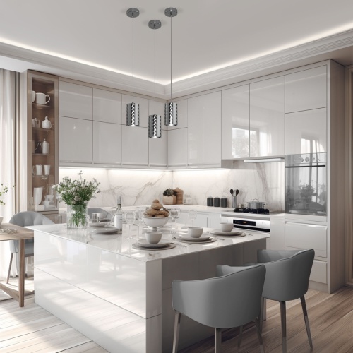 Подвесной светильник Eurosvet 50247/1 LED хром