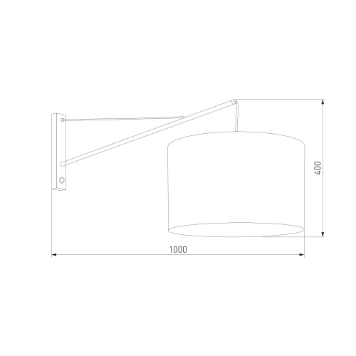 Настенный светильник TK Lighting 10438 Glorii