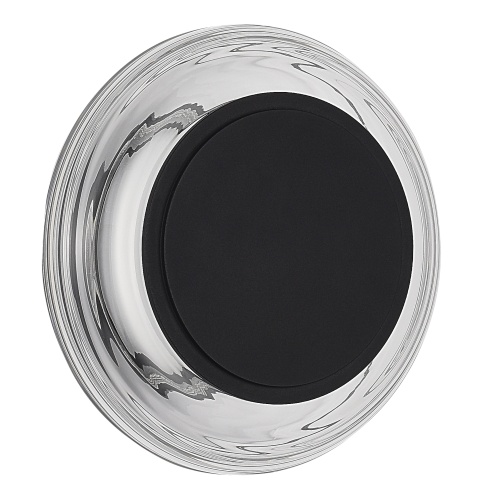 SL6239.401.03 Светильник настенный ST-Luce черный/прозрачный LED 1*7W 3000K FRITTELA