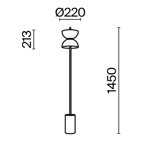 Напольный светильник (торшер) Maytoni MOD178FL-L11W3K