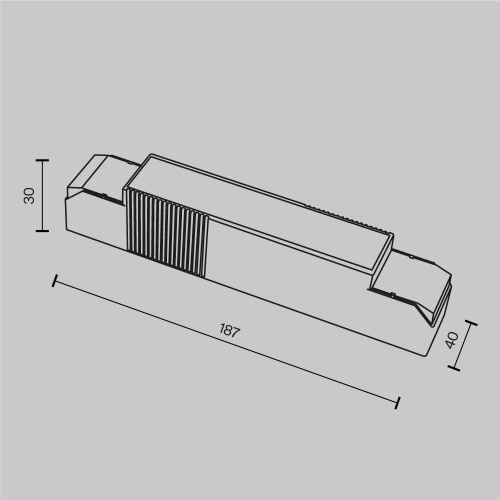 Источник тока Lighting control PSL-TR40-950-1200mA