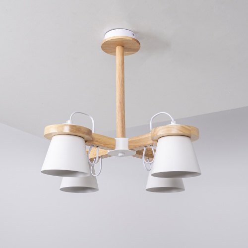 Люстра на штанге NATURA B4 White 178085-26