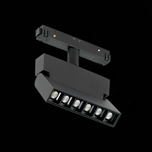 ST362.436.06 Магнитный трековый светильник Черный LED 1*6W 3000K 532Lm Ra&gt;80 36° IP20 L120xW22xH134 SKYLINE 48
