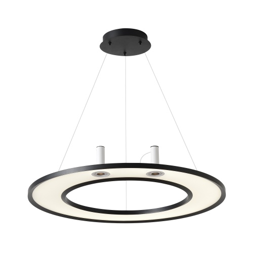 Светильник подвесной Crystal Lux CONTOUR SP50W LED BLACK