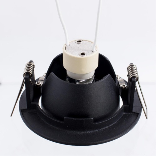 Точечный встраиваемый светильник Arte lamp A4009PL-1BK СВЕТИЛЬНИК ПОТОЛОЧНЫЙ