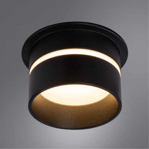 Точечный встраиваемый светильник Arte lamp A2164PL-1BK
