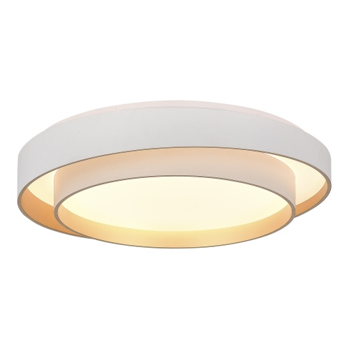 SLE6009-502-01 Светильник потолочный Белый/Белый LED 1*50W 3000K/4000K/6000K КРОСБИ