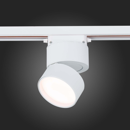 ST651.536.09 Св-к трек. Белый LED 1*9W 3000K 720Lm Ra&gt;90 120° IP20 D85xH122 170-240VV BASE