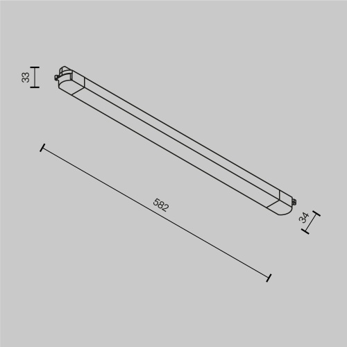 Трековый светильник Technical TR000-1-24W4K-B_1