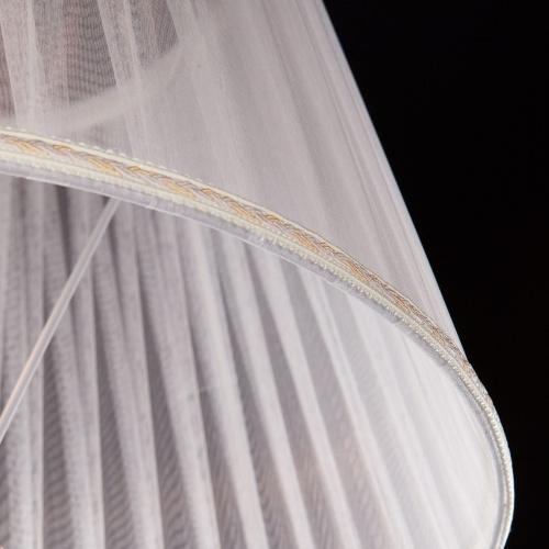 Напольный светильник Eurosvet 01003/1 белый с золотом