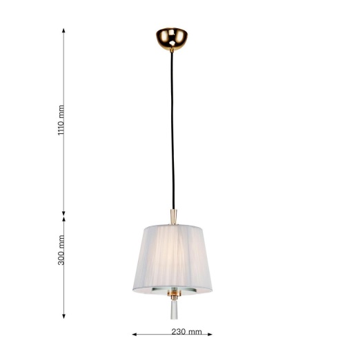 Подвес Favourite 2690-1P, подвес, D230xH300/1410, 1xE14x40W, excluded