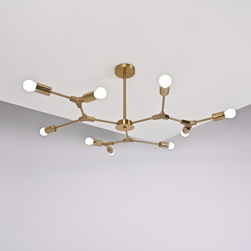 Люстра на штанге LATE D103 Gold 193584-26