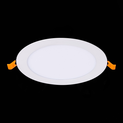 ST209.538.12 Св-к встр. Белый LED 1*12W 3000K 816Lm Ra80 110° IP20 D170xH8 90-265V Встраиваемые светильники