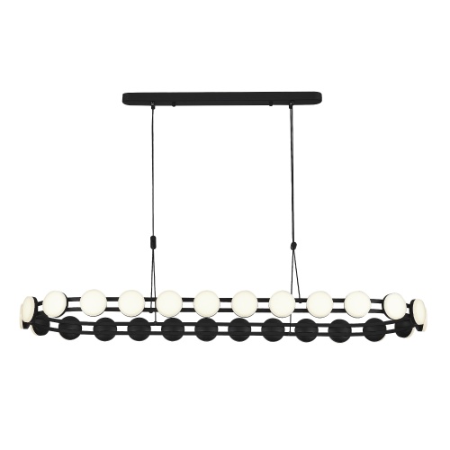 SL6610.403.26 Светильник подвесной ST-Luce черный/белый LED 1*50W 4000K MONRO