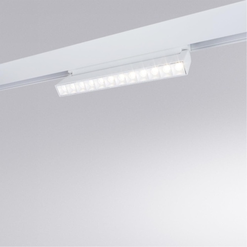 Магнитный трековый светильник Arte lamp A4638PL-1WH СВЕТИЛЬНИК ПОТОЛОЧНЫЙ LINEA 48В 15Вт 1100Лм 4000К 90+ 24°