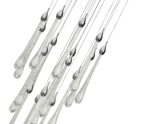 Люстра Kink Light каскадная Асмер хром Led 54W 07860-18A,02