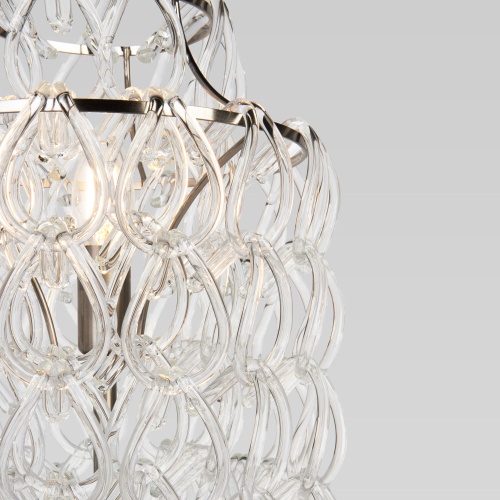 Никель Bogate's 1_380 /настольный светильник