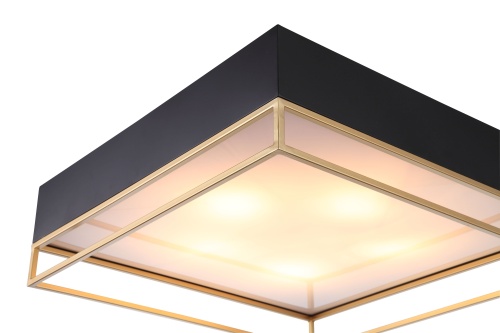 SL1127.422.05 Светильник потолочный ST-Luce Черный, Матовое золото/Белый E27 5*40W CHODO