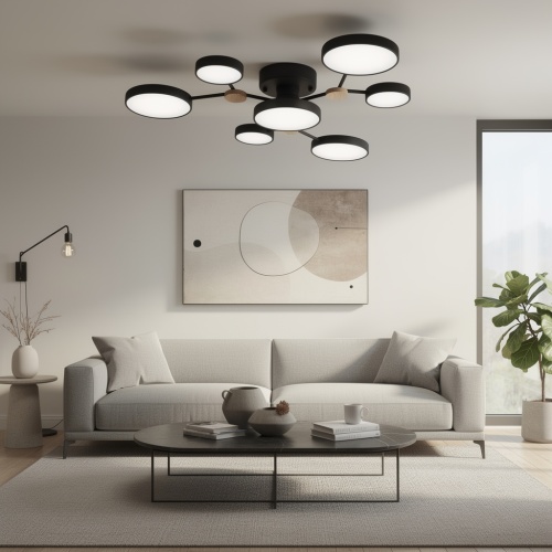 Потолочная люстра GAMMA D88 Black 223768-23