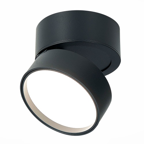 ST651.442.14 Светильник потолочный поворотный Черный LED 1*14W 4000K 1 100Lm Ra&gt;90 120° IP20 D105xH8 Накладные светильники