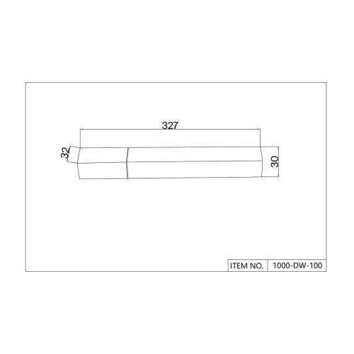 Блок питания unica Favourite 1000-DW-100, блок питания, L327xW32xH30, 100W, 42V, IP20