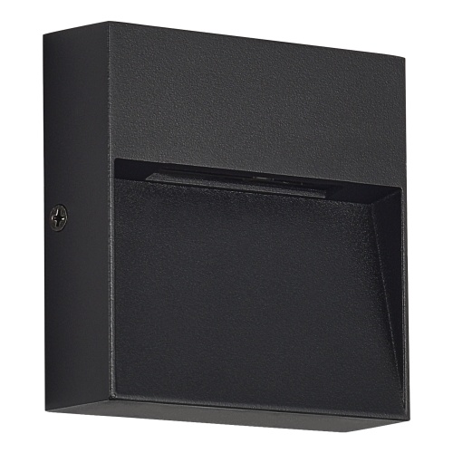 SL9537.411.14 Светильник уличный настенный ST-Luce черный/черный LED 1*1,5W 3000K LADE