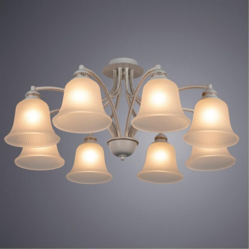 Потолочная люстра Arte lamp A2713PL-8WG СВЕТИЛЬНИК ПОТОЛОЧНЫЙ