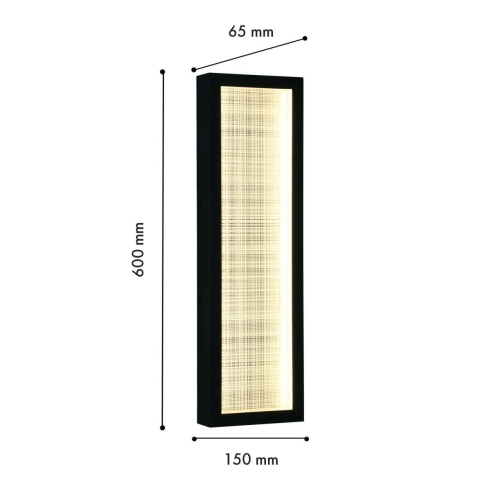 Бра Favourite 4298-2W, уличный светильник, D50xW150xH600, LEDx30W, 650LM, 4000K, IP54, included