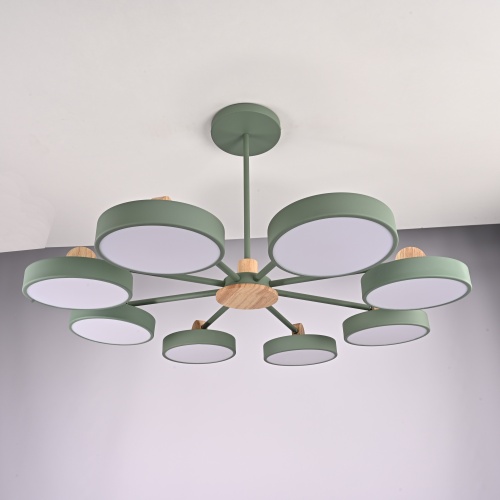 Потолочная люстра MOVE 8 Green 178258-26