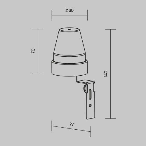 Датчики движения и освещенности Lighting control SL-02