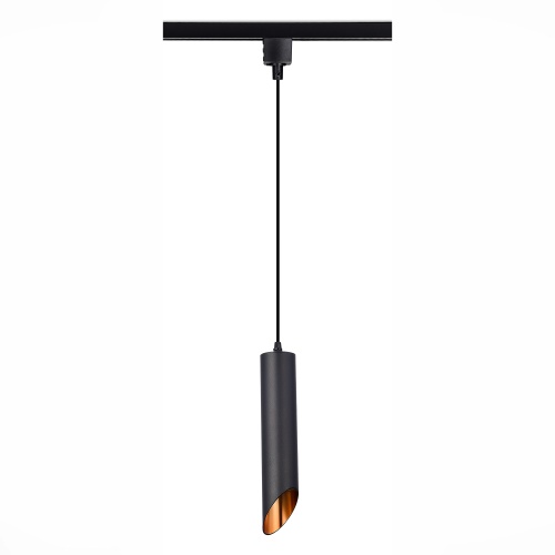 ST152.406.01 Светильник трековый Черный GU10 1*50W IP20 D60xH300 220V Без ламп BASE