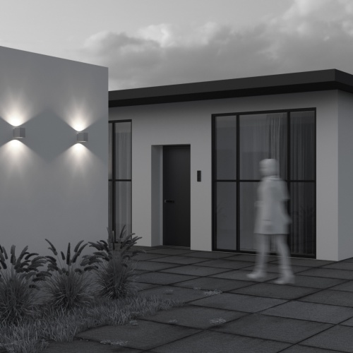 Уличный настенный светильник Outdoor O507WL-L10W3K