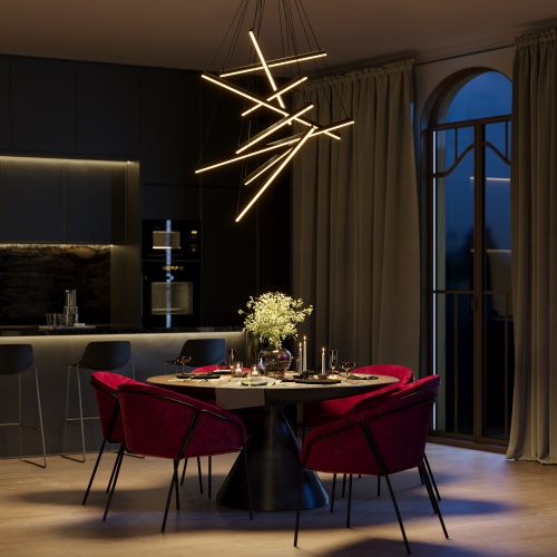 Подвесной светильник Maytoni MOD016PL-L96BK