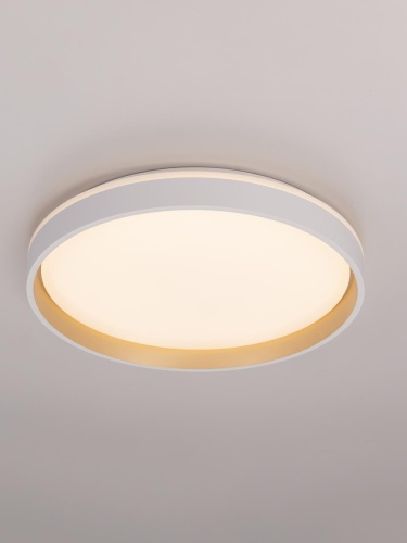 CL753450G ENZO Белый+Золото LED Св-к с пультом