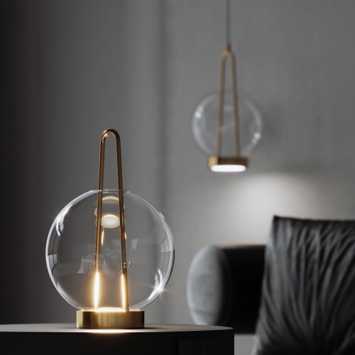 Настольный светильник латунь Eurosvet 80507/1