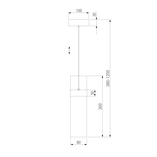 Подвесной светильник Eurosvet 50244/1 LED хром/дымчатый