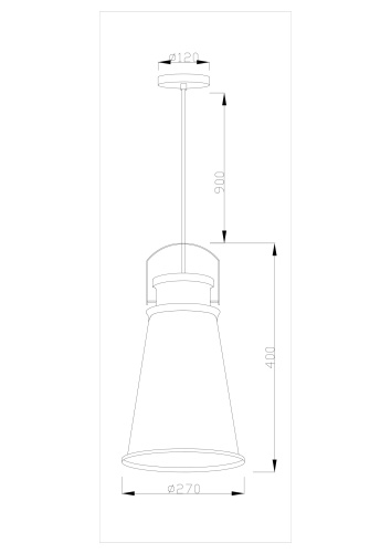 Подвесной светильник Moderli V1451-1P Done